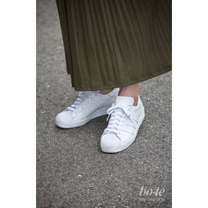 adidas Originals Chaussures Superstar - Blanc/Noir Femme