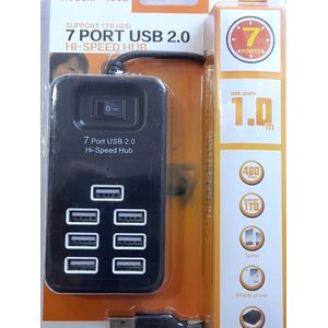 HUB USB 3.0 7 Ports Avec Interrupteur Marche/Arrêt Pour PC Windows Linux  MacOS - Prix en Algérie