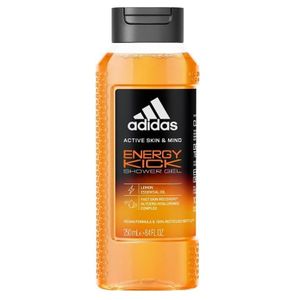 Adidas Gel Douche Homme – Active Skin - Energy Kick – Citron  – 250 ml 
