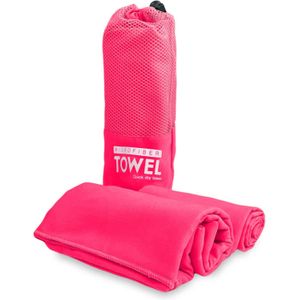 Tower Serviette Microfibre Compactes 80 x140 cm  Fushia 