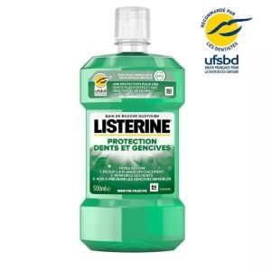 Listerine Bain de Bouche -protection dents et gencives-500ml-