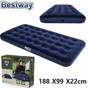 Matelas Gonflable Camping 2 Places Avec Oreiller Intégré – 67681-bleu -  Prix en Algérie