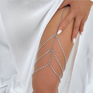 Chaîne de cuisse cristal 