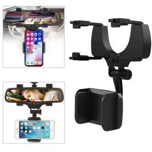 Support de téléphone de rétroviseur de voiture, support de téléphone  suspendu réglable universel à 360 °