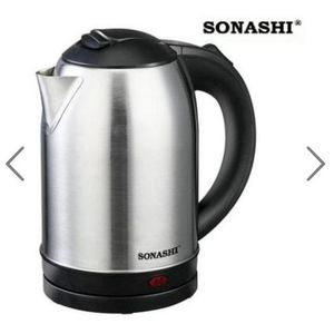 Sonashi Bouilloire Sans Fil En Acier Inoxydable 1,8 L 1500 W