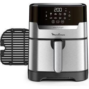 Moulinex EZ801D10 Easy Fry & Grill Xxl Air fryer - black/stainless