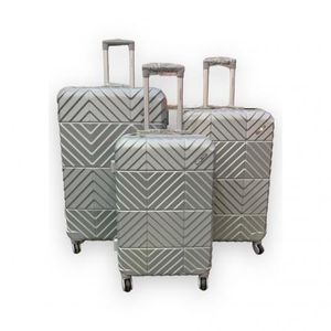 Set de 3 Valises de Voyage Incassables - Noir - Prix en Algérie