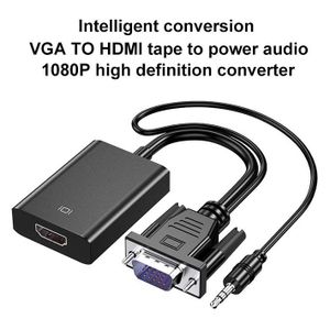 mini hd video convertisseur (vga vers hdmi) - Hanoutdz