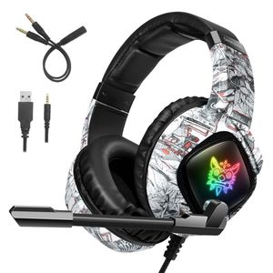 Casque Gaming camouflage, Casque Gaming Switch avec Micro Anti