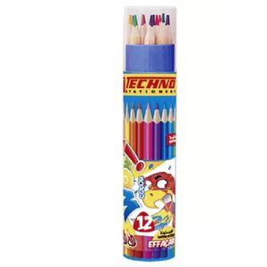 CRAYONS DE COULEUR TRINO LONG BOITE DE 48 PIECES TECHNO REF: 5771