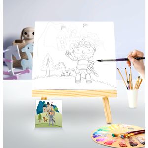 Animal Coloriage Rouleau pour Enfants -Poste Pas de Algeria