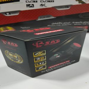 Bisat Plus LNB توأم عالمي B-SAT Super Plus-02 – خروج مزدوج عالي الأداء (4K/UHD و فلتر LTE/5G)