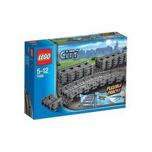 LEGO City Rails flexibles et droits - 7499