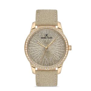 Daniel Klein Montre Trendy Doré Pour Femme