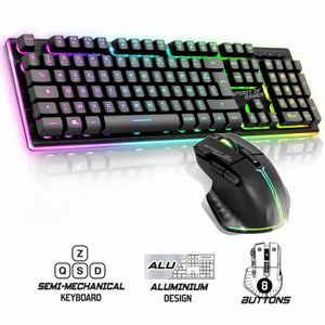 Clavier Gamer Mécanique AZERTY RGB – Bluetooth / USB - Prix en Algérie