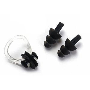 Bouchon d'oreille de natation et pince-nez Oreille Nez Protecteur Nez Plug