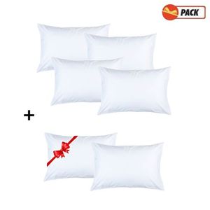 وسادة النوم المريحة من الياف الريش الصناعي مريحة 4+2 مجانية