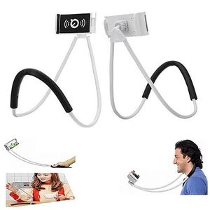 Support Téléphone Collier - Flexible & Rotatif 360° - Noir - Prix