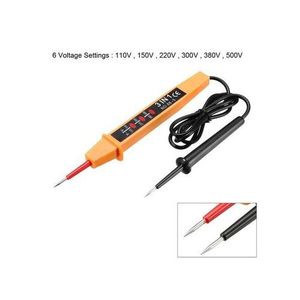 Stylo Testeur de tension de voiture/Maison 8 en 1 AC DC 6-380V DC