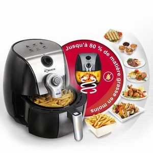 Friteuse À Air Chaud Saine Avec 9Programmes De Cuisson Et Écran Tactile LED  9L 2400W PC-FR 1242 H - Prix en Algérie