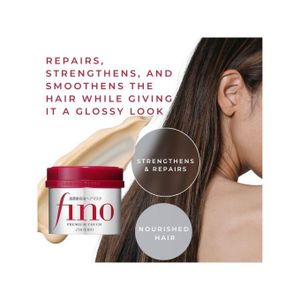 Fino  Masque capillaire Sheseido Premium Touch, Soins De Cheveux