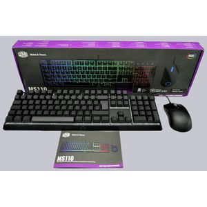 Pack Clavier Souris Cooler Master MS110 RGB