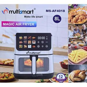 Multismart AIRFRAYER DOUBLE RESISTANCE 8L 1800 W /AF-4018
