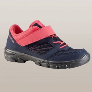 Chaussures imperméables de randonnée montagne - MH100 Mid Noir