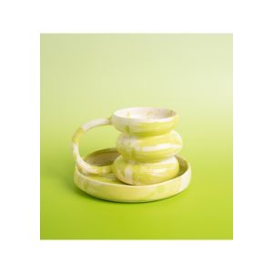 Mug et Sous Tasse en céramique 