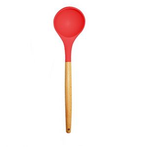 Pack De 04 Louche, Cuillère, Spatule Et Écumoire (Maryse) En Silicone -  Rose - 32 cm - Prix en Algérie