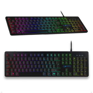 Clavier de jeu silencieux POWZAN Light Up - Clavier Algeria