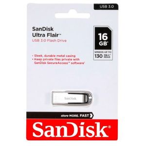 SanDisk Clé USB 3.1 Ultra Fit - 64 Go - Noir - Clés USB