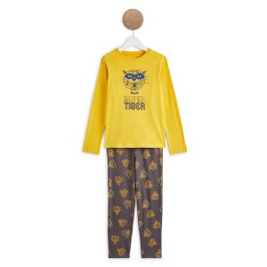 pyjama bebe garcon en velours motif pingouin multicolore bebe