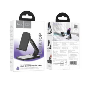 Hoco HD8 Blackfish, support de téléphone de bureau pliable et rétractable, pour téléphones portables de 4,5 à 7 pouces