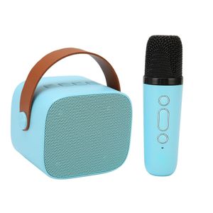 Mini machine à karaoké avec microphone sans fil haut-parleur Bluetooth  portable pour enfants adultes