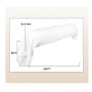 Traversin triple size Z-BOLSTER Parfumé 40 X 140 / 160 / 180 Cm - Blanc -  Prix en Algérie