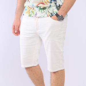 Short Homme En Jeans - Blanc - Prix en Algérie