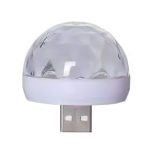 Usb Mini Disco Ball Led Mini Magic Ball - Blanc - Prix en Algérie