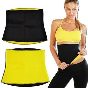 Ceinture De Sudation Amincissante Unisexe - Noir/Jaune