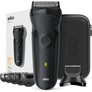 Tondeuse À Barbe Et Cheveux Bt3221 Avec Bouton De Précision - Noir/Vert -  Prix en Algérie