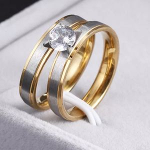 خاتم للازواج غير قابل للصدأ