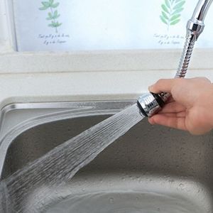 Douchette Flexible Adaptable Sur Robinet Cuisine Et Salle De Bain- Silver -  Prix en Algérie