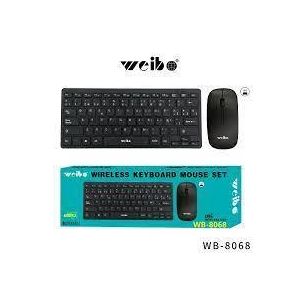 Weibo Kit Clavier + Souris Sans Fil wb-8068