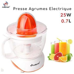 Multismart عصارة كهربائية - 25 وات 0.7 لتر