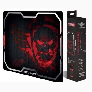 Tapis de souris SPIRIT OF GAMER Tapis de Souris à led RGB Darkskull XXXL