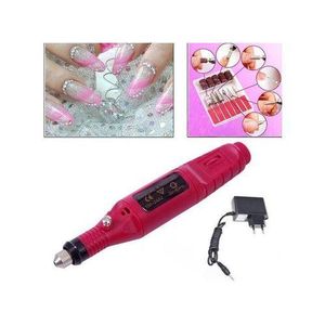 مبرد أظافر كهربائي مانيكير وباديكير احترافي - وردي