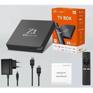 Z1 Mini صندوق تلفاز ذكي، أندرويد 10، يدعم 4K