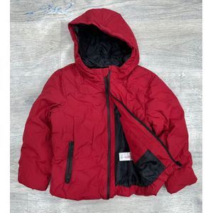 Parka 3-en-1 à capuche bleu marine enfant garçon : - Manteau