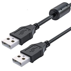 Cable USB-A 2.0 male vers USB-A 2.0 male avec Ferrite 1.5m 