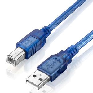 CÂBLE IMPRIMANTE USB 2.0 1.5M - BLEU